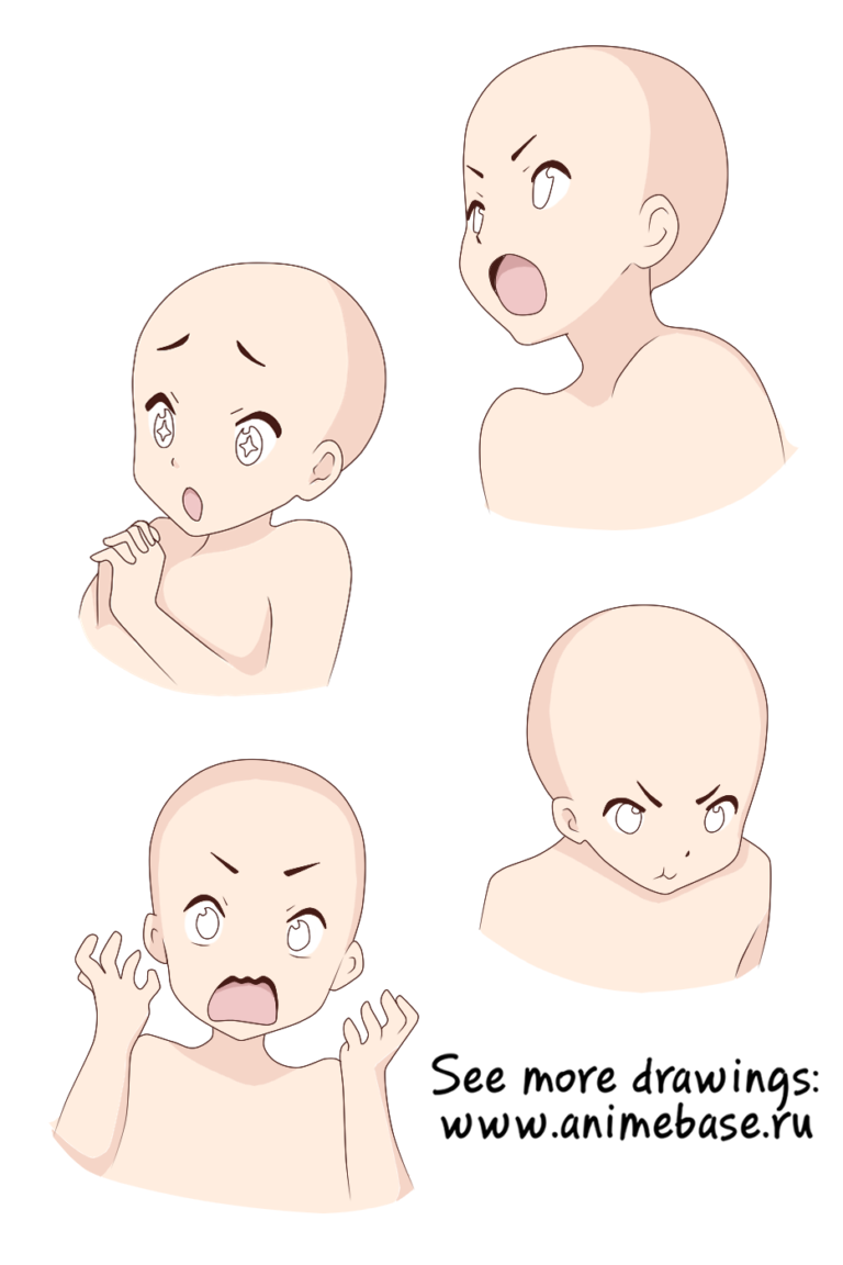 150+ Anime Girl Poses Reference - Female Anime Bases for Drawing