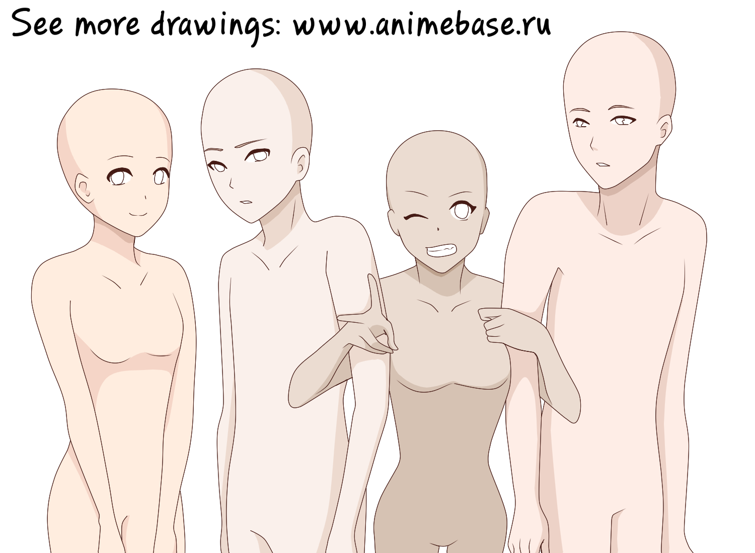 Group base | Anime poses reference, Drawing poses, Drawing reference poses
