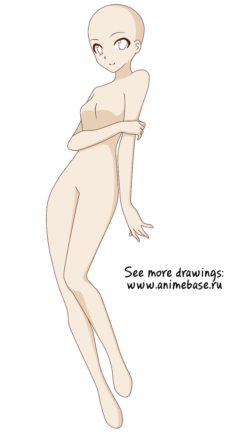 Large Size Of Human Body Base Drawing Images - Anime Base 5 People -  1084x904 PNG Download - PNGkit