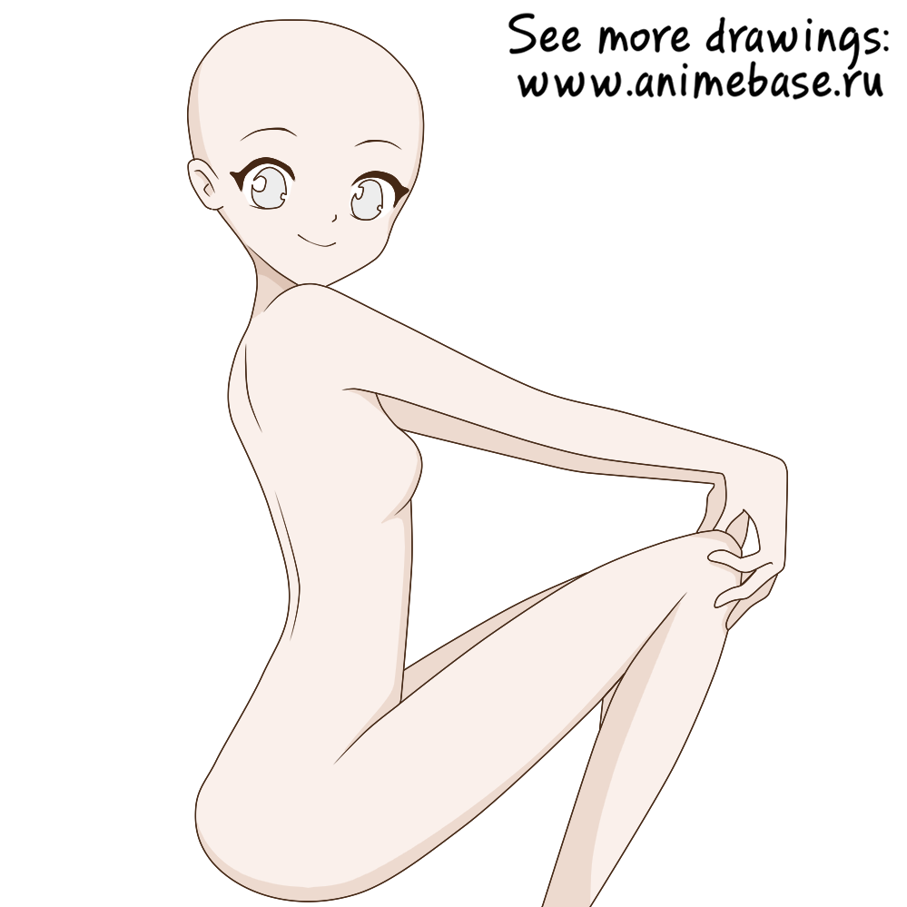 Anime Male Sitting Poses