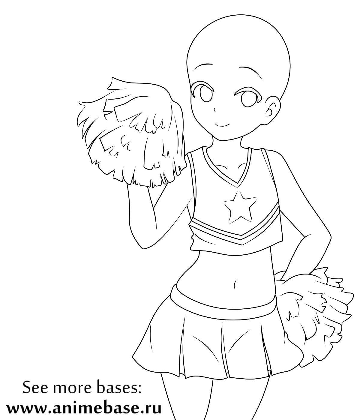 Cheerleader anime base
