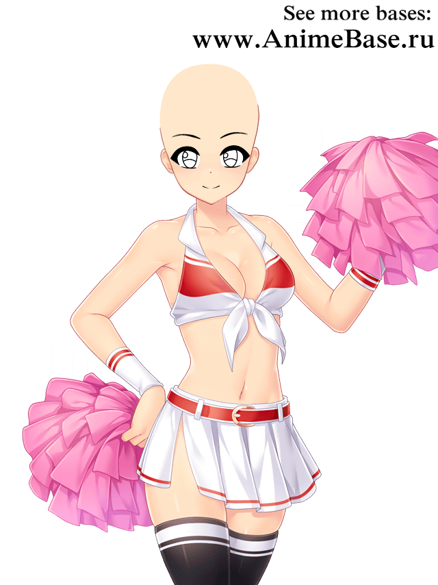 anime base cheerleader