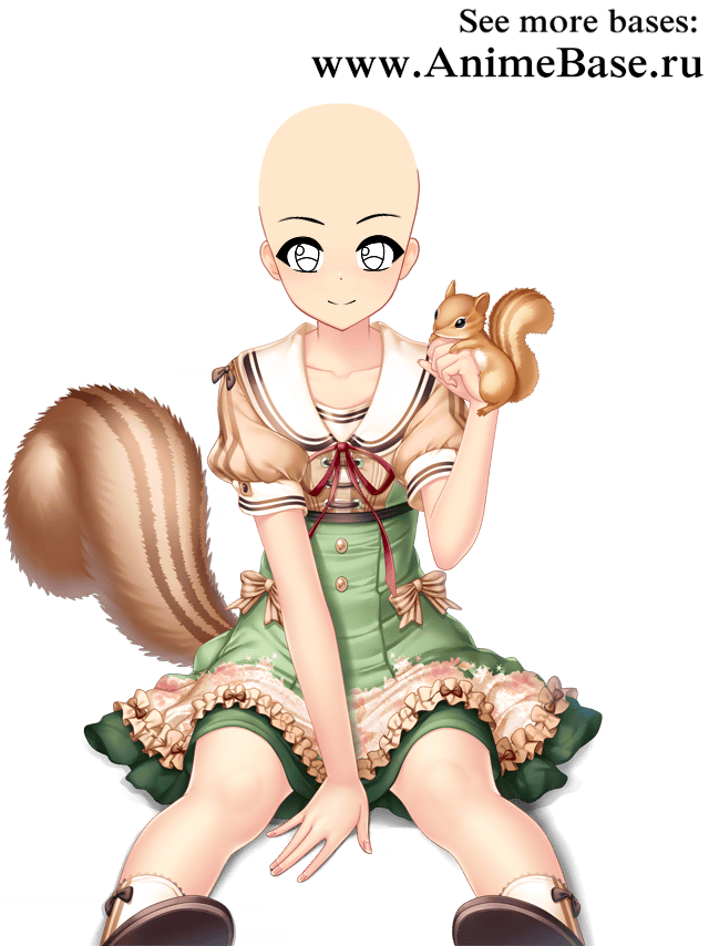 anime base squirrel girl
