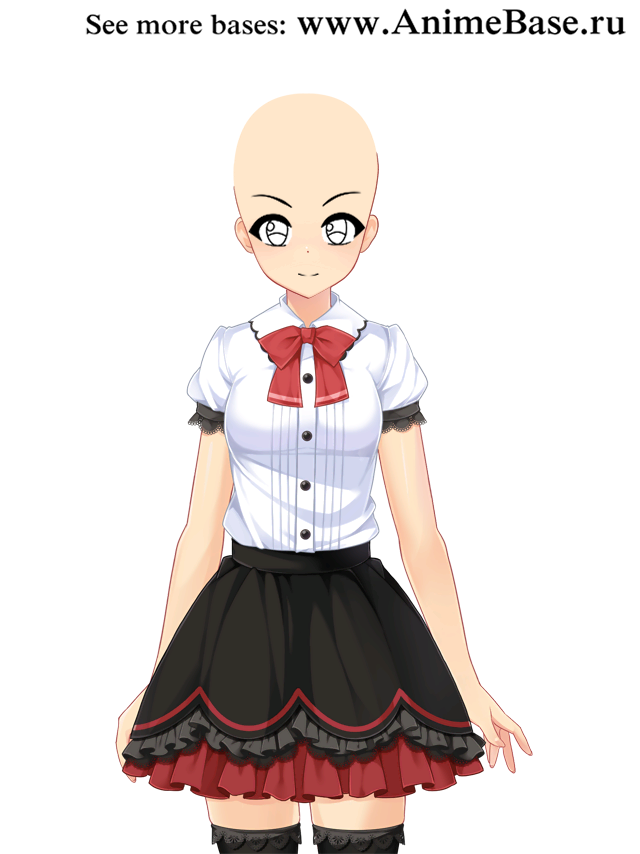 anime base lolita's short dress