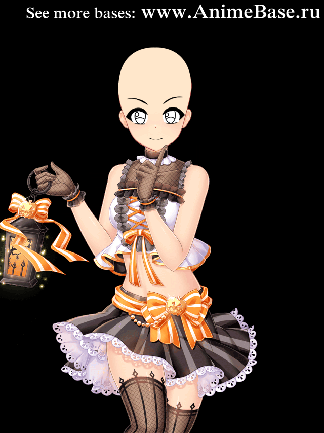 Anime base halloween dress and lantern - Anime Bases .INFO