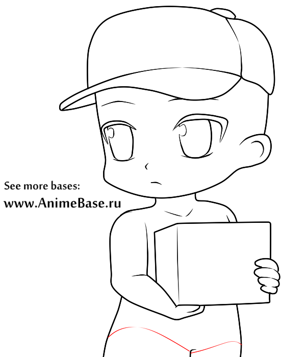 Create meme Chibi poses, anime poses, sketches of anime - Pictures 